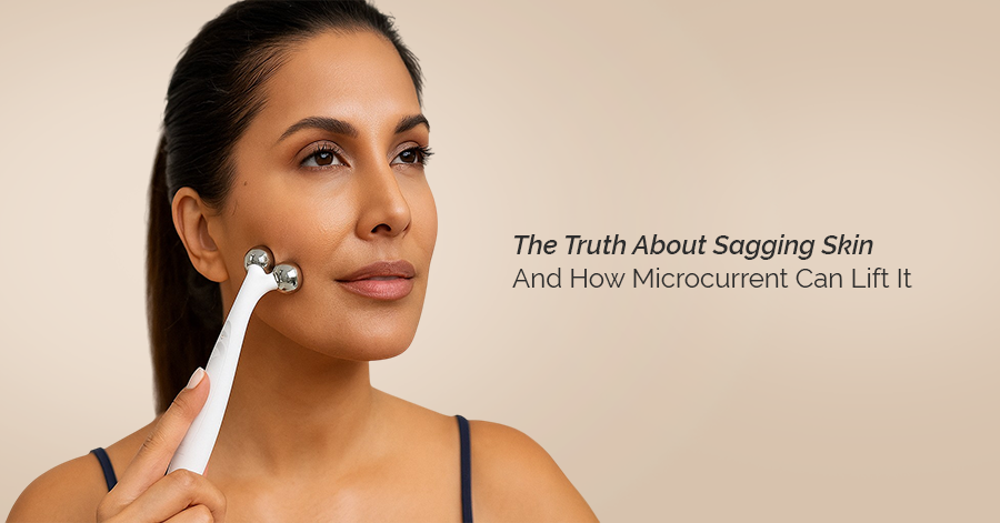 The Truth About Sagging Skin—And How Microcurrent Can Lift It