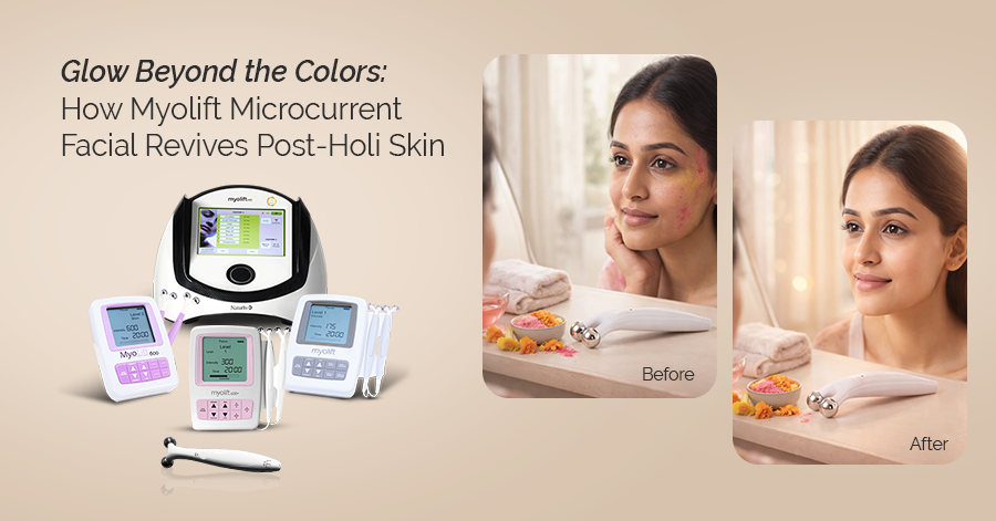 How Myolift Microcurrent Facial Revives Post-Holi Skin