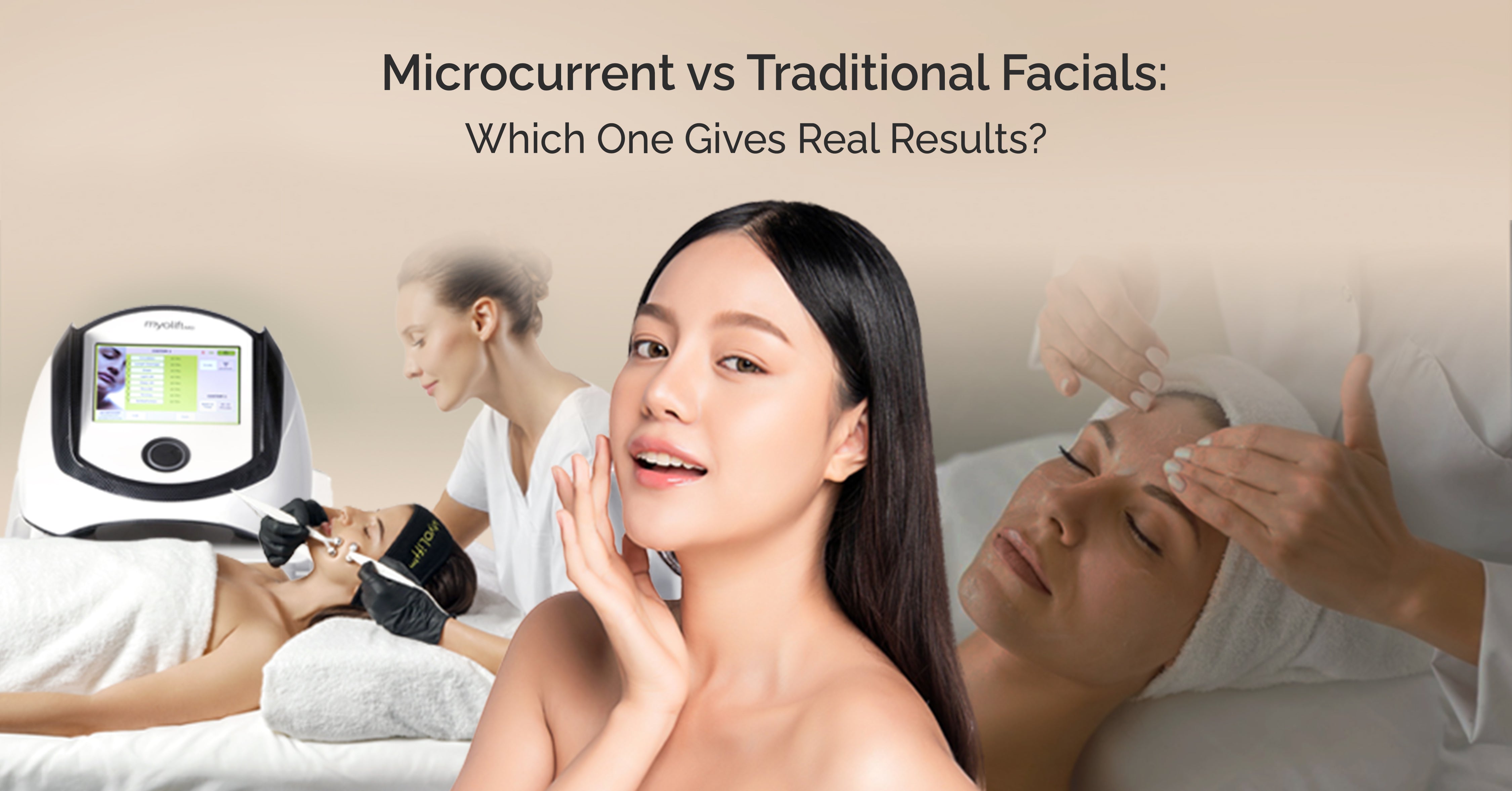 Microcurrent vs Traditional Facials